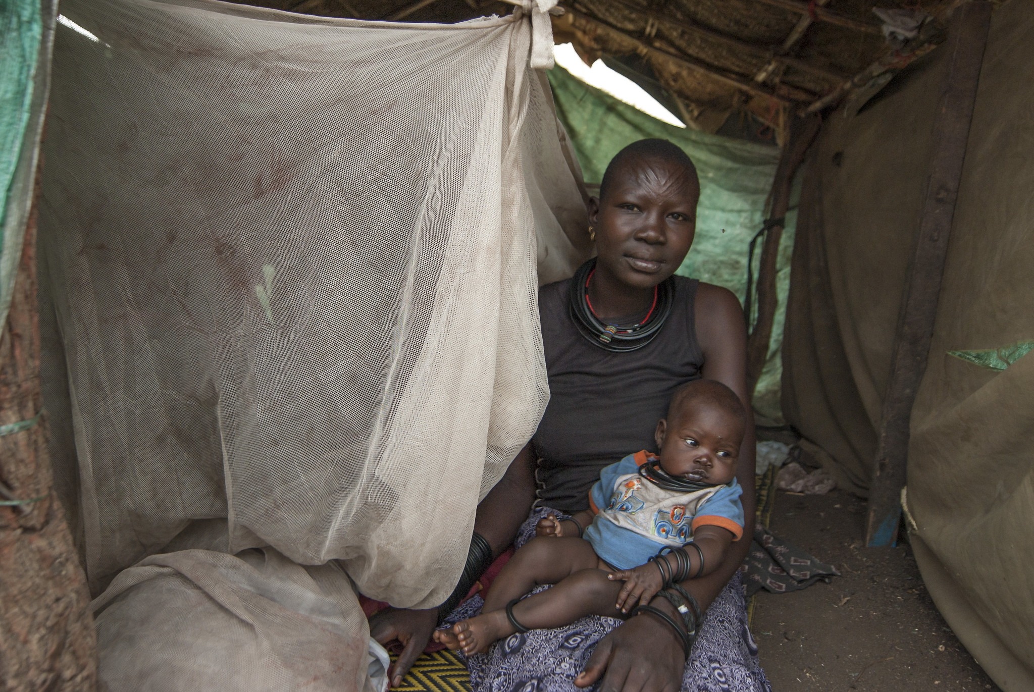 Sectors using CommCare hero image Sectors using CommCare include humanitarian aid efforts helping this family